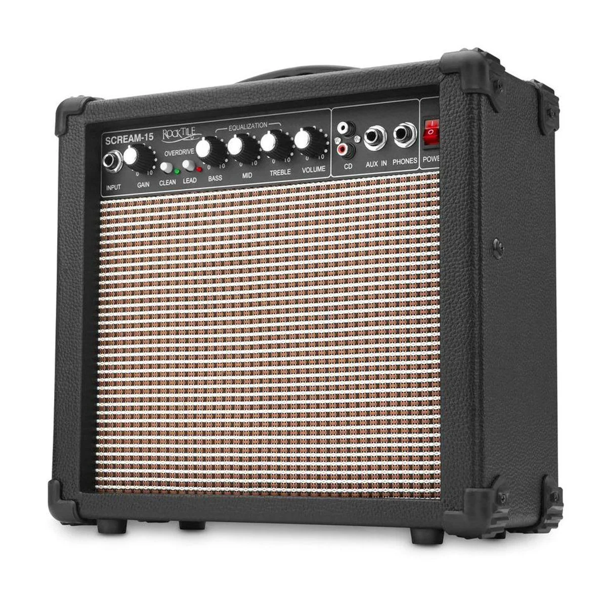 Rocktile E-Gitarre Pro ST60-BK, elegantes Design, leistungsstarker Verstärker, umfangreiches Zubehör 4