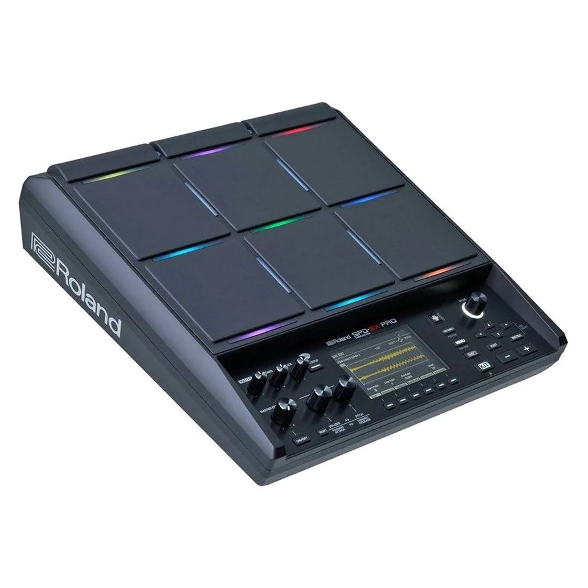 Roland SPD-SX PRO Sampling Pad, 9 Pads, 32 GB Speicher, 4,3-Zoll-Farbdisplay