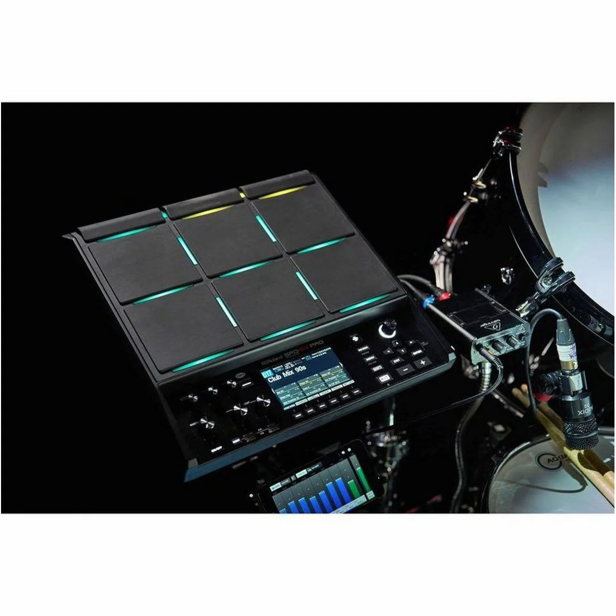 Roland SPD-SX PRO Sampling Pad, 9 Pads, 32 GB Speicher, 4,3-Zoll-Farbdisplay 5
