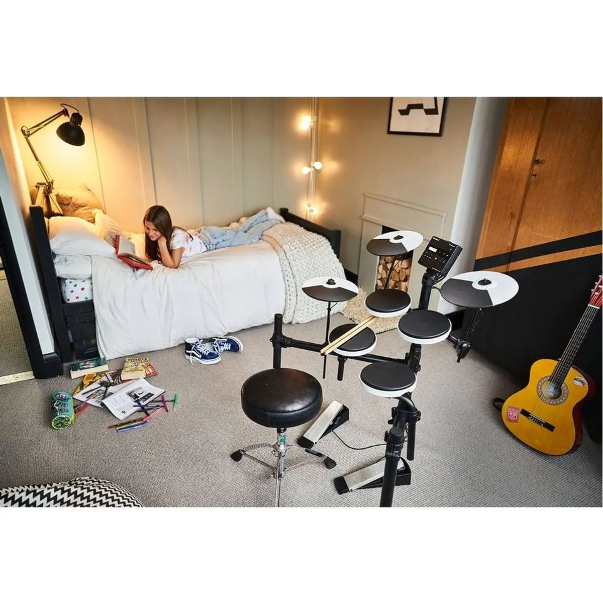 Roland TD-02K E-Drum Set, ideal für Einsteiger, integrierte Coach-Funktionen 4