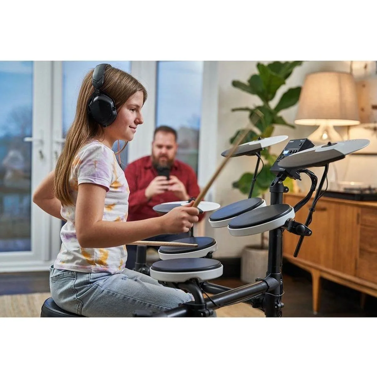 Roland TD-02K E-Drum Set, ideal für Einsteiger, integrierte Coach-Funktionen 5