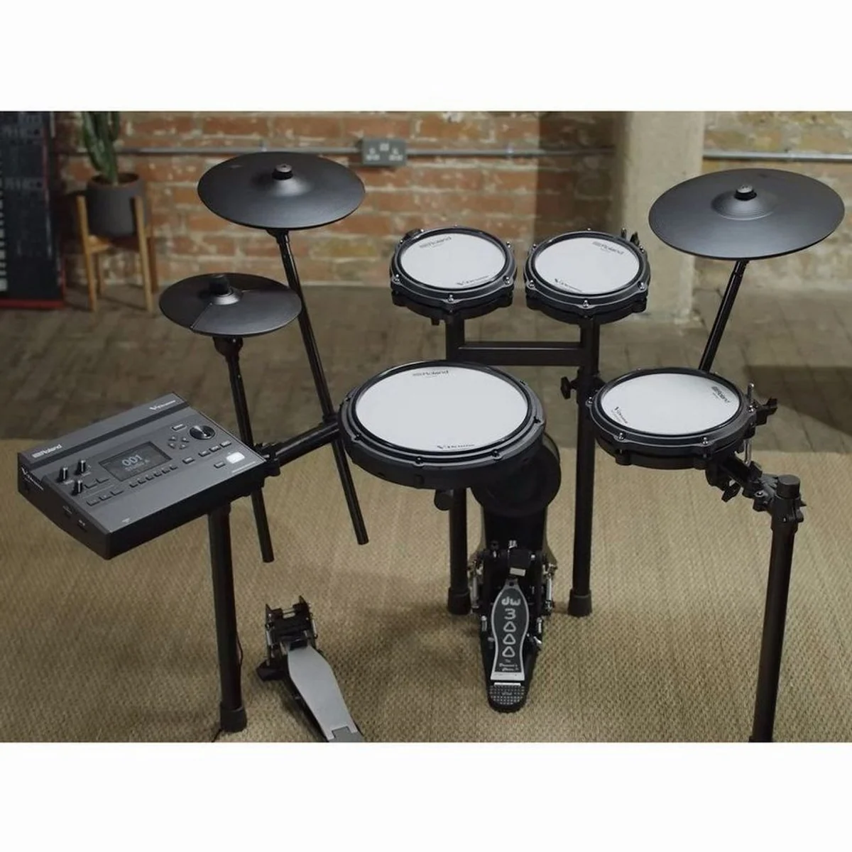 Roland E-Drum TD313, kompaktes V-Drums Kit, umfangreiche Soundbibliothek 5
