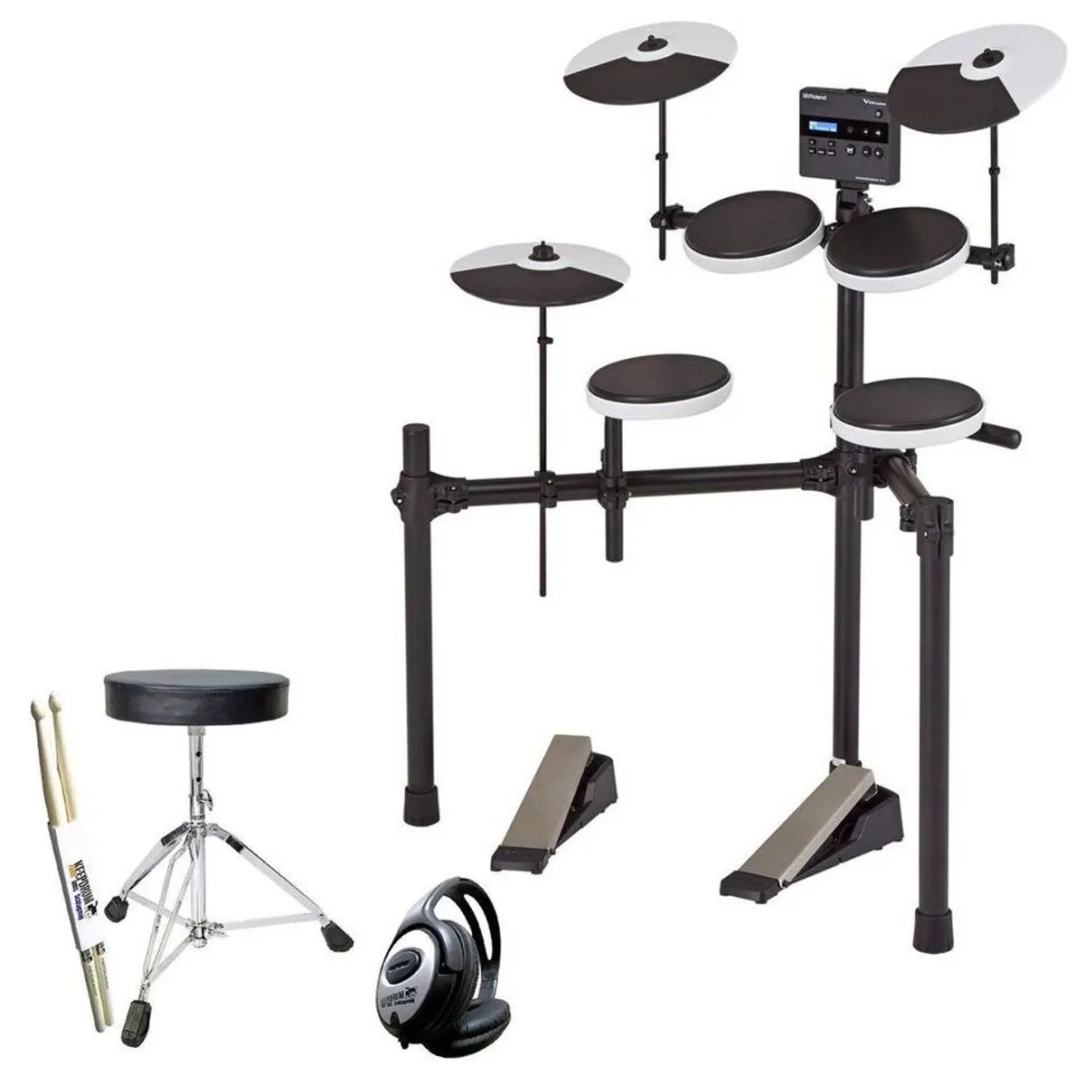 Roland TD-02K E-Drum Set, 16 Kits & integrierte Coach-Funktionen