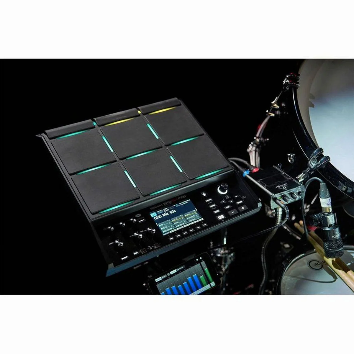 Roland SPD-SX PRO Sampling Pad, 9 Pads, 32 GB Speicher, 4,3-Zoll Farbdisplay 5