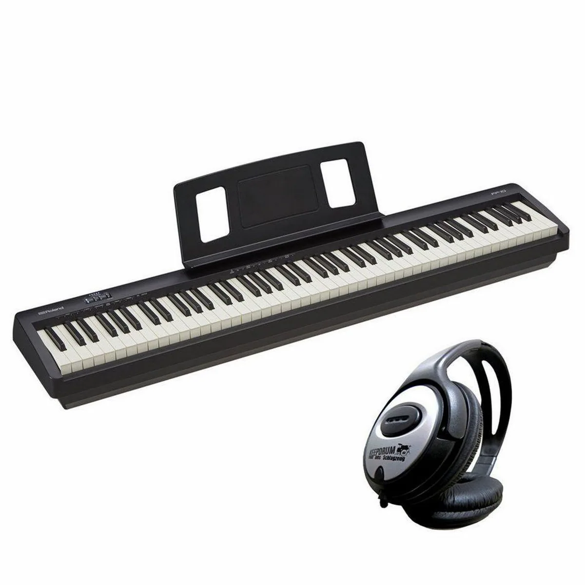 Roland FP-10 Digital Piano, PHA-4 Tastatur, Bluetooth-Funktion, kompaktes Design