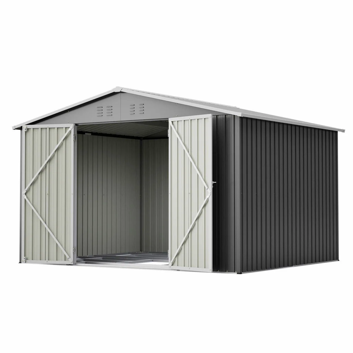 Rolipo Gerätehaus, witterungsbeständig, geräumig und rostfrei — ideal für Gartenutensilien