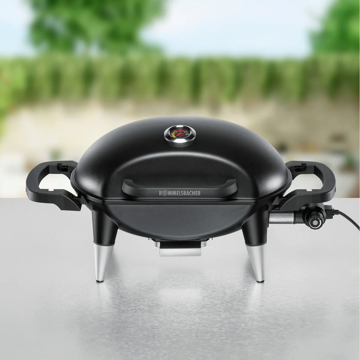 Rommelsbacher Elektrogrill BBQ 4000, 2200 W, kompakte Grillfläche 4