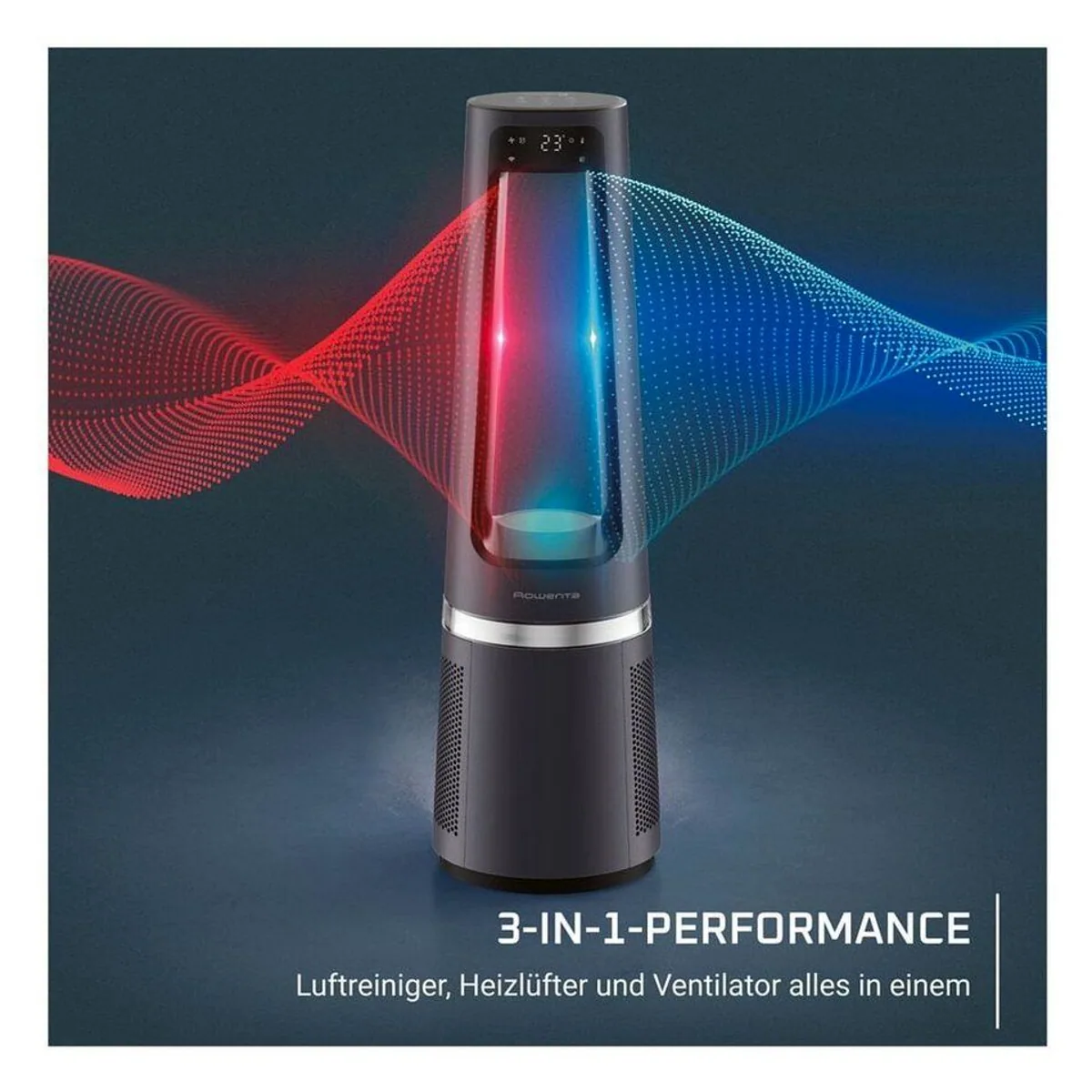 Rowenta Eclipse 3-in-1 Connect QU5072 Heizlüfter, 2000 W, für Räume bis 50 m² 5