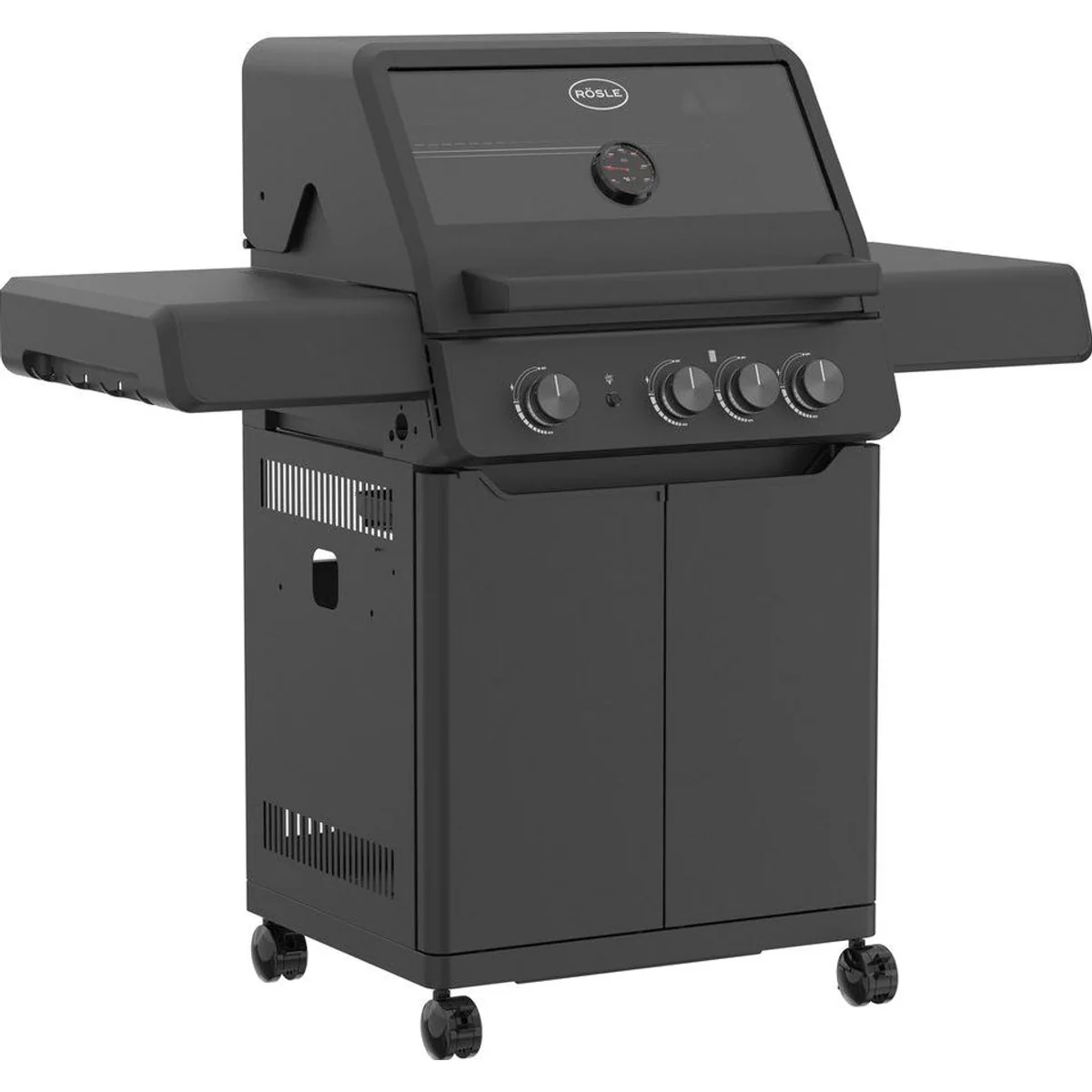 RÖSLE Gasgrill ALLFLAME Peer 3, leistungsstarke Brenner & großzügige Grillfläche