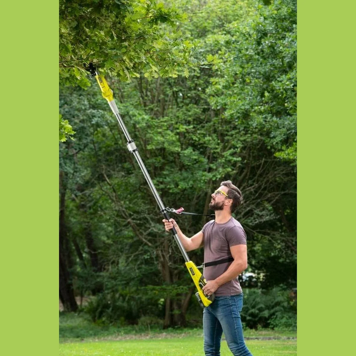 RYOBI Akku Teleskop-Astschere ONE+ 18 V, 55 cm Messerlänge, 24 mm Schnittstärke 3