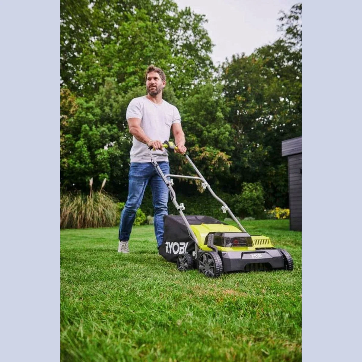 RYOBI Akku-Vertikutierer 18V ONE+, 2x 4,0 Ah Akkus & Ladegerät, 35 cm Arbeitsbreite 2