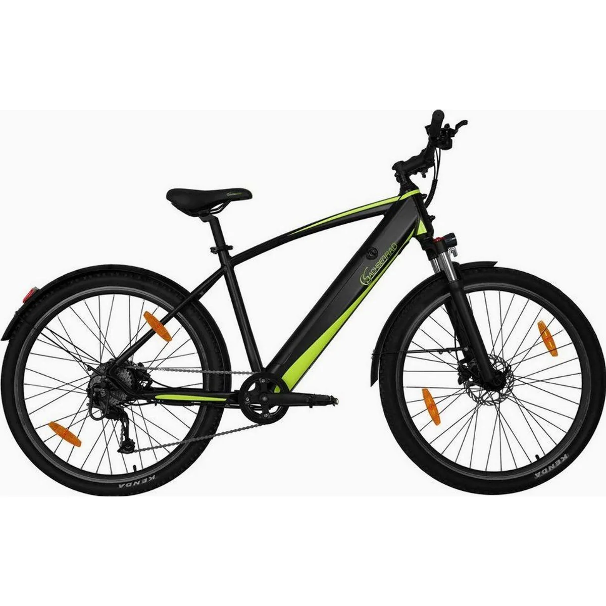 SachsenRAD E-Bike R8 Flex III, 9-Gang Shimano, 520 Wh Akku, hydraulische Scheibenbremsen