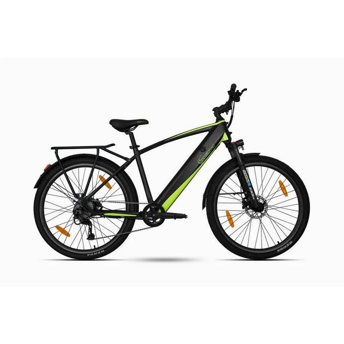 SachsenRAD E-Bike R8T Flex III, 9-Gang Shimano, leistungsstarker Heckmotor, 522 Wh Akku