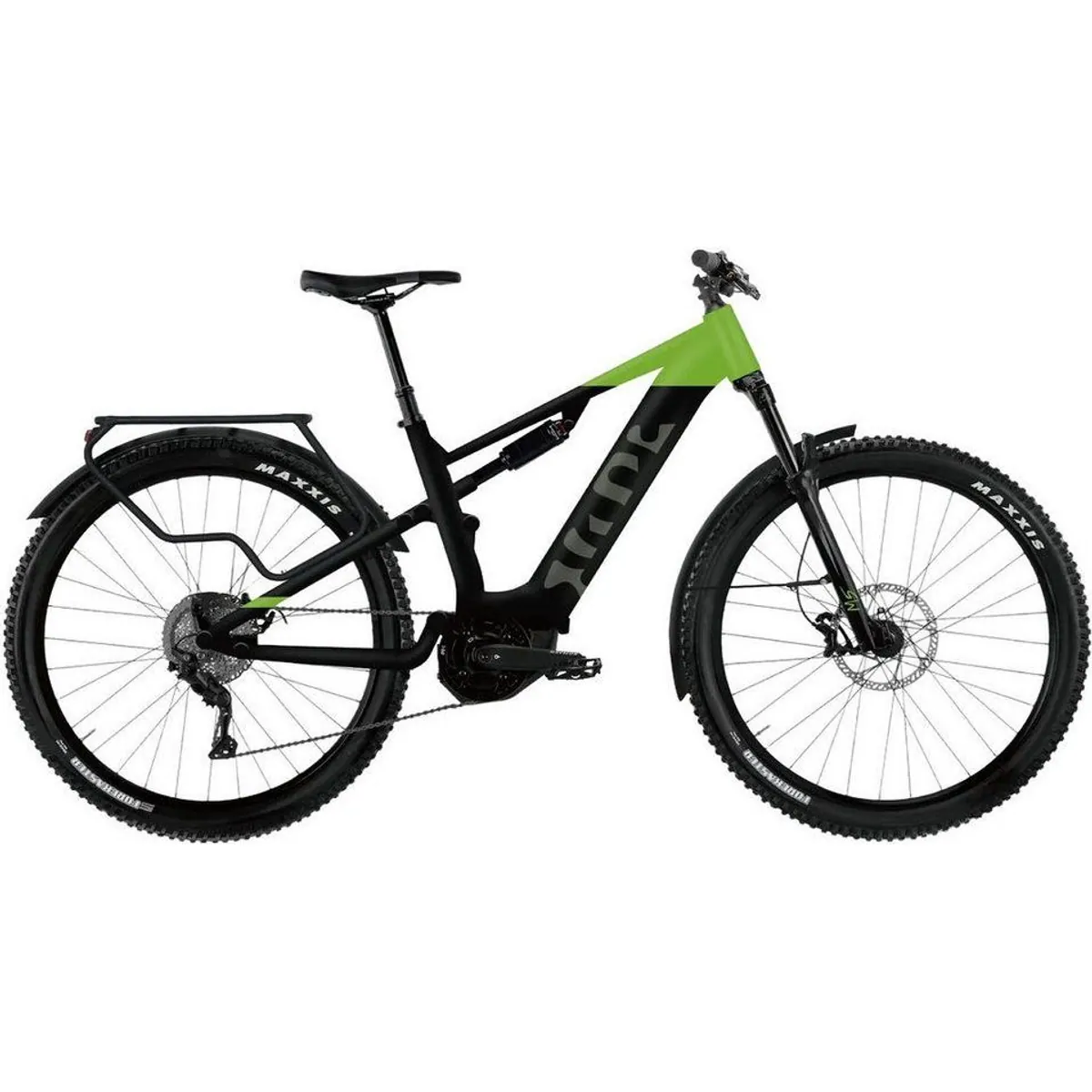 SachsenRAD E-Bike Mountainbike M5T, leistungsstarker Mittelmotor, 720 Wh Akku, 12-Gang Shimano