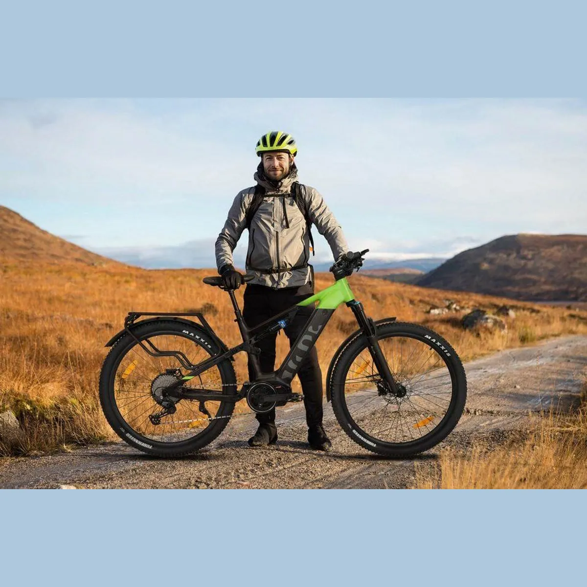 SachsenRAD E-Bike Mountainbike M5T, leistungsstarker Mittelmotor, 720 Wh Akku, 12-Gang Shimano 2