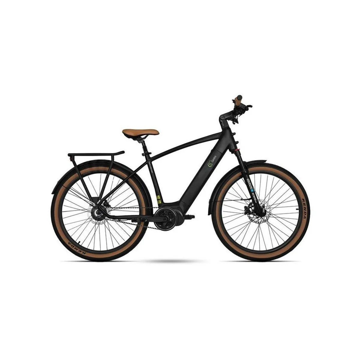 SachsenRAD S8R Centro E-Bike, Riemenantrieb, 720 Wh Akku, Mittelmotor — ideal für Gelände und Stadt