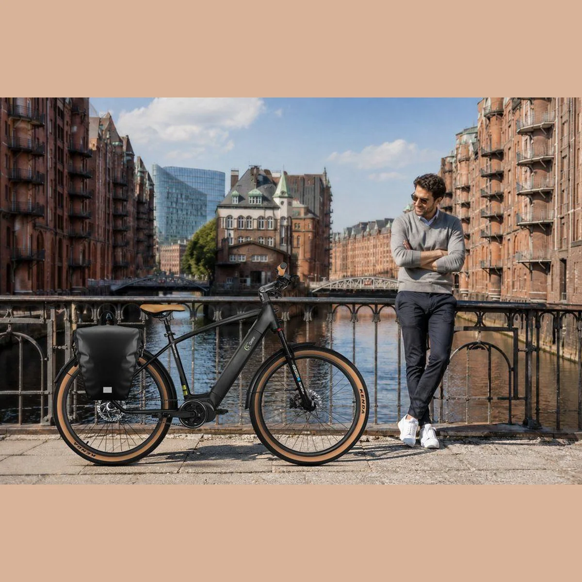 SachsenRAD S8R Centro E-Bike, Riemenantrieb, 720 Wh Akku, Mittelmotor — ideal für Gelände und Stadt 2