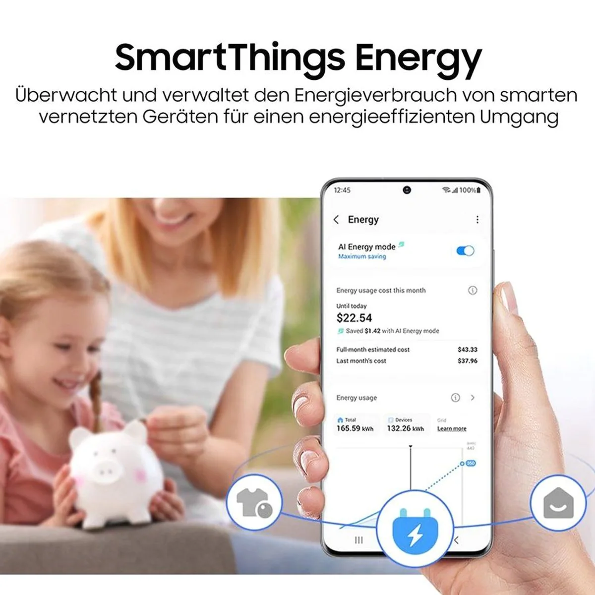 Samsung DV9D5-CW Wärmepumpentrockner, Optimal Dry - Intelligente Sensorsteuerung 4