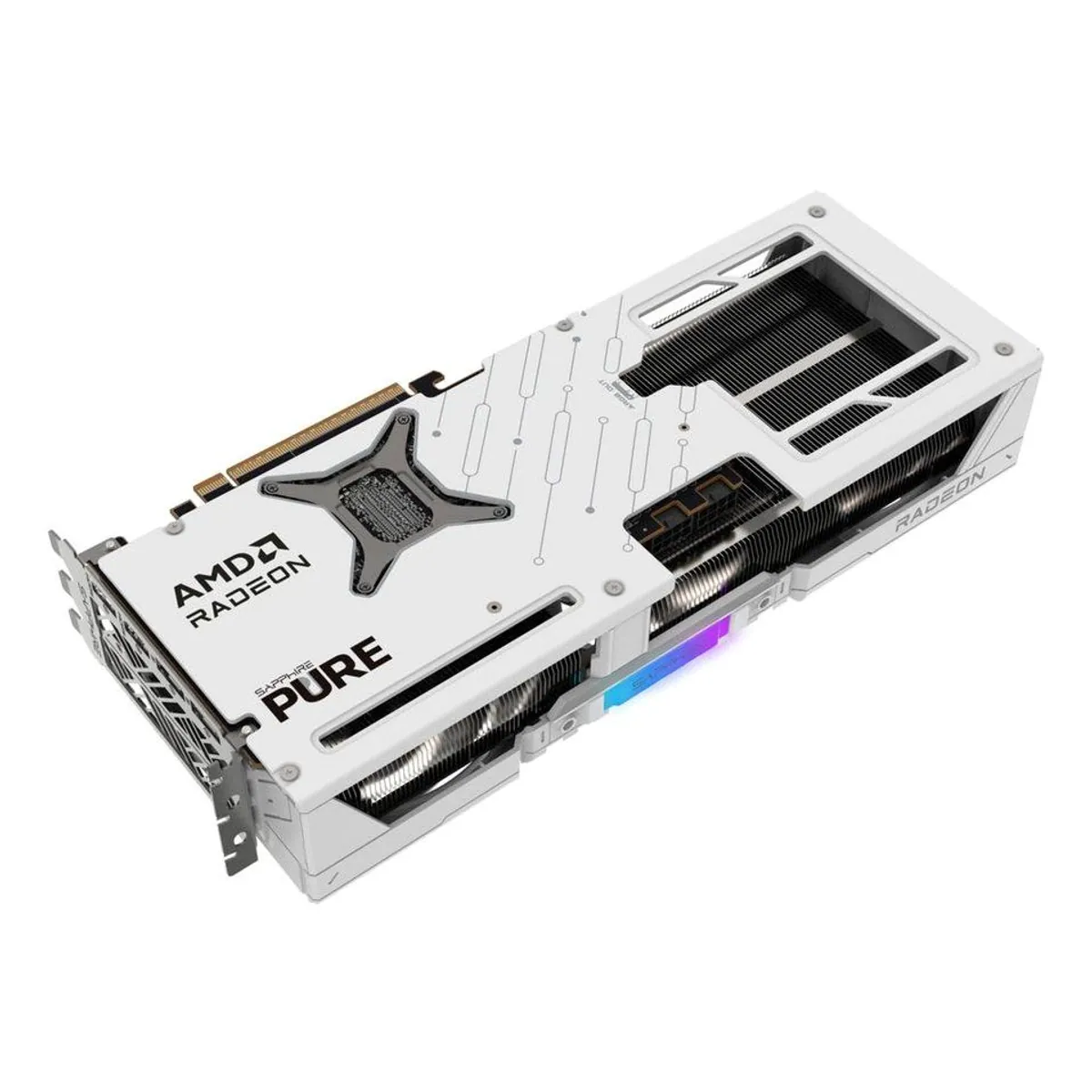 Sapphire Radeon RX 9070 XT Grafikkarte, hohe Leistung, fortschrittliche Kühlung, beeindruckende Grafikqualität 3