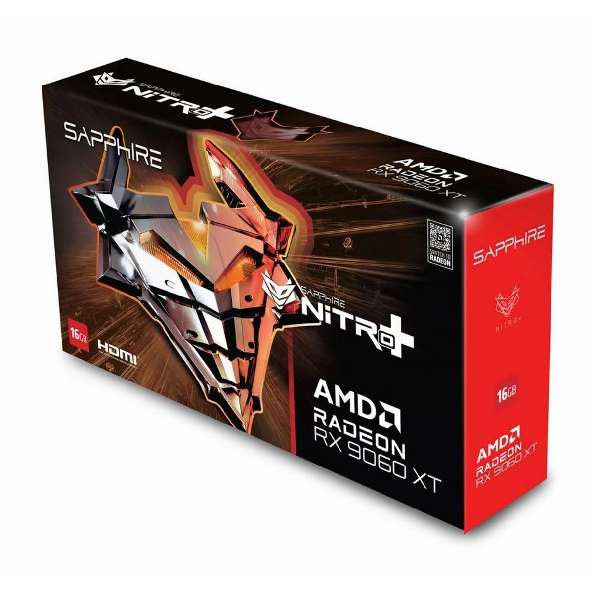 Sapphire Radeon RX 9060 XT GPU, hohe Grafikleistung, ideal für Gaming und kreative Anwendungen 2