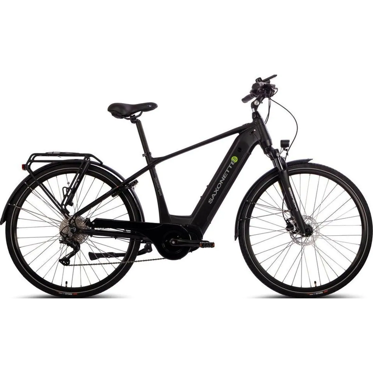 SAXONETTE Quantum Sport E-Bike, 250 W Mittelmotor, 540 Wh Akku, 10 Gang Shimano