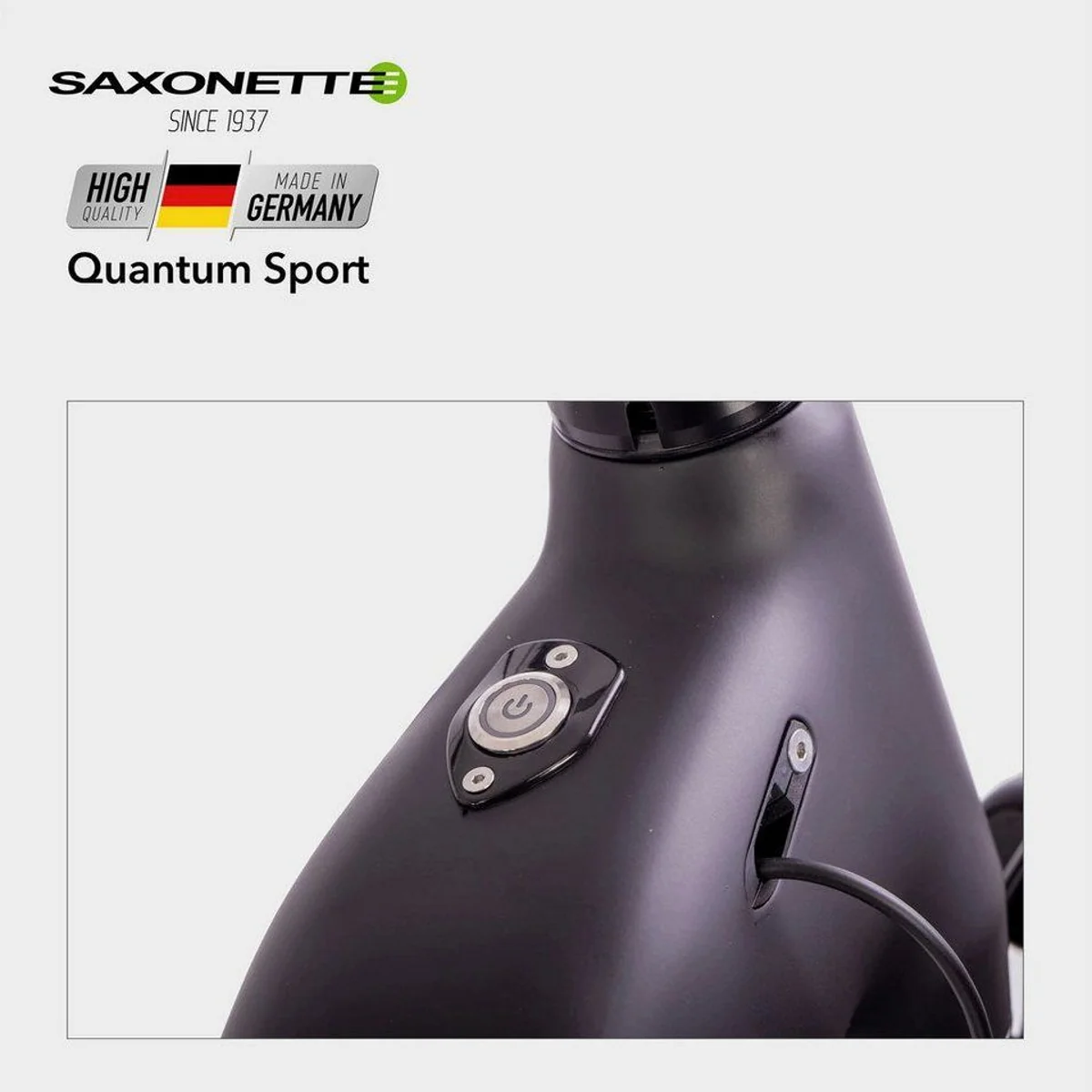 SAXONETTE Quantum Sport E-Bike, 250 W Mittelmotor, 540 Wh Akku, 10 Gang Shimano 3