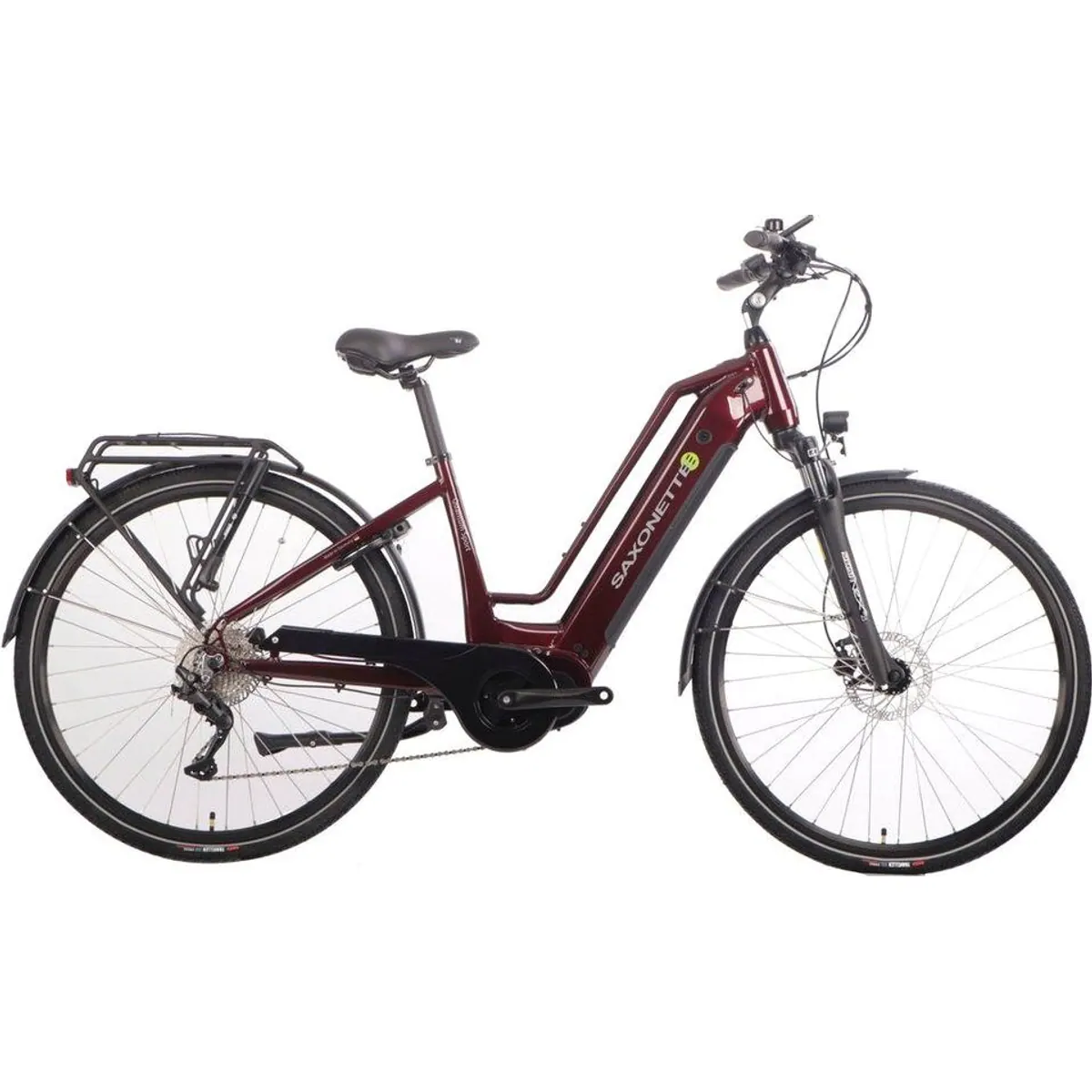 SAXONETTE Quantum Sport E-Bike, 250 W Mittelmotor, 540 Wh Akku, Shimano 10 Gang