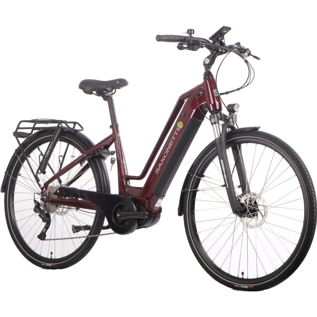 SAXONETTE Quantum Sport E-Bike, 250 W Mittelmotor, 540 Wh Akku, Shimano 10 Gang 2