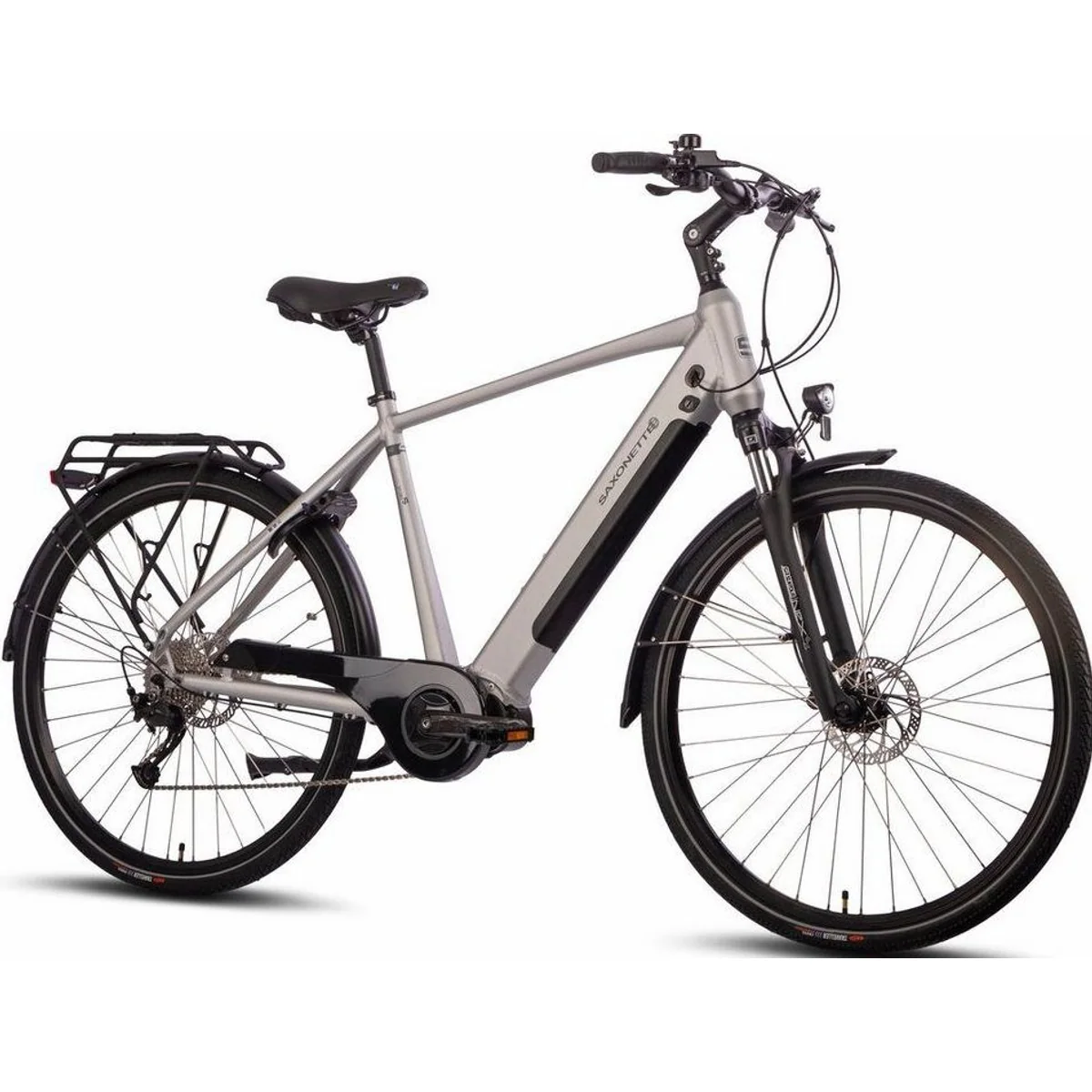SAXONETTE Deluxe Sport E-Bike, 9-Gang Shimano, Mittelmotor, 418 Wh 2