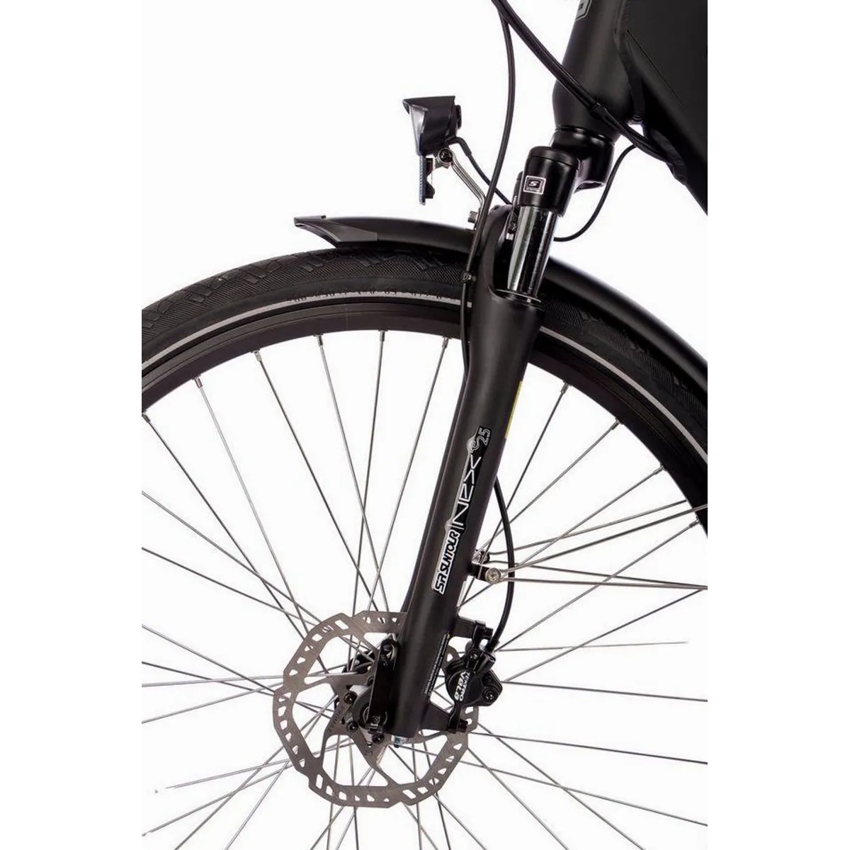 SAXONETTE E-Bike Trekkingrad Deluxe Sport, 9-Gang Shimano Alivio, Mittelmotor, 418 Wh 3