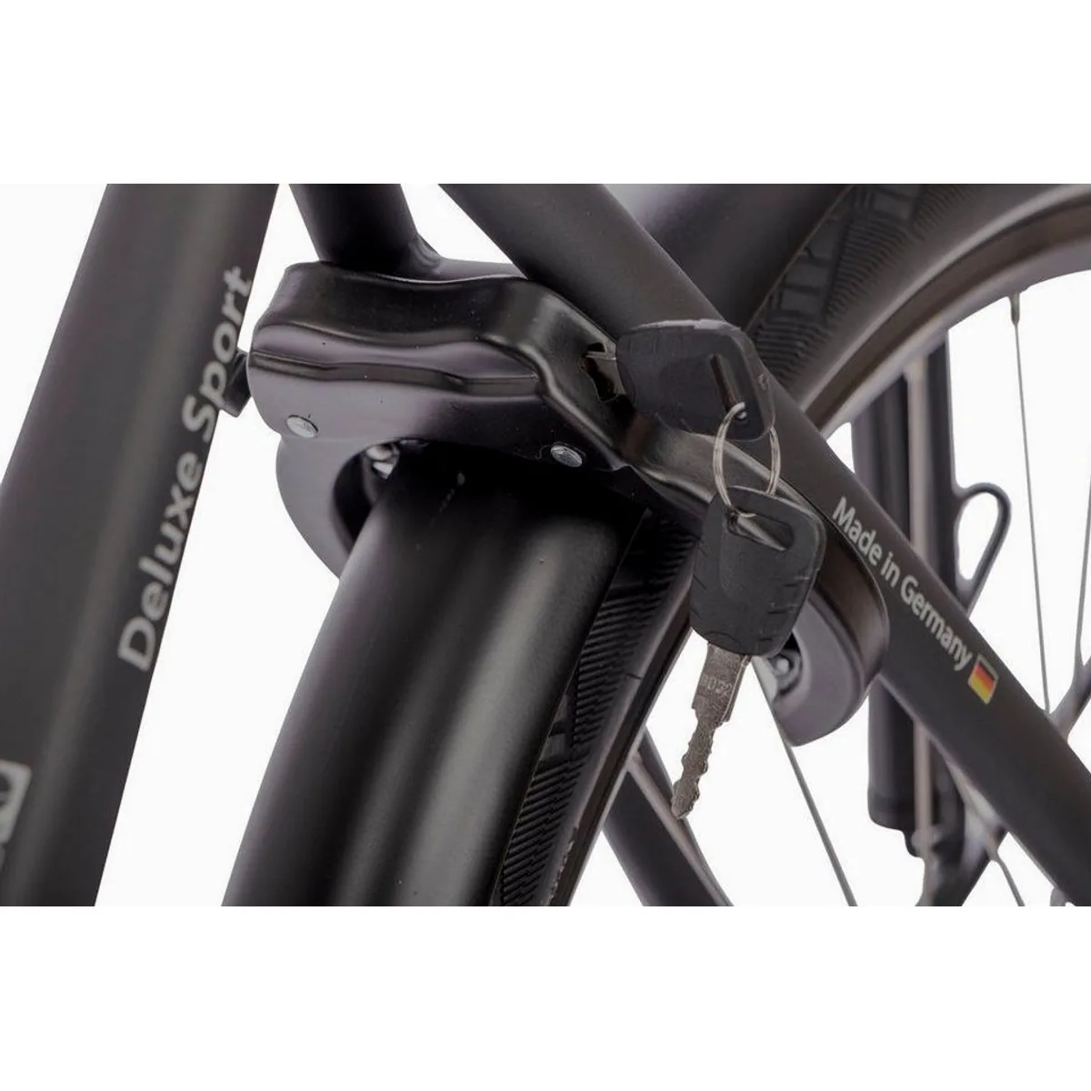SAXONETTE E-Bike Cityrad Deluxe Sport, 9-Gang Shimano Alivio, kraftvoller Mittelmotor — für entspannte Fahrten 3