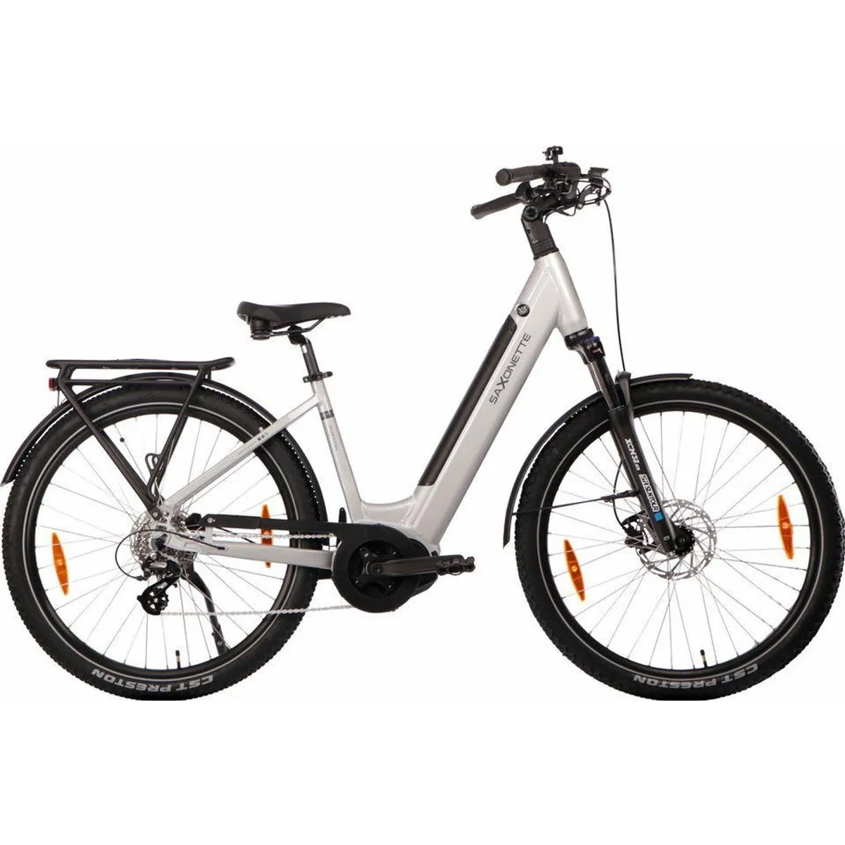 SAXONETTE Deluxe SUV Easy E-Bike, 8 Gänge, Ananda M60 Mittelmotor, 522 Wh Akku