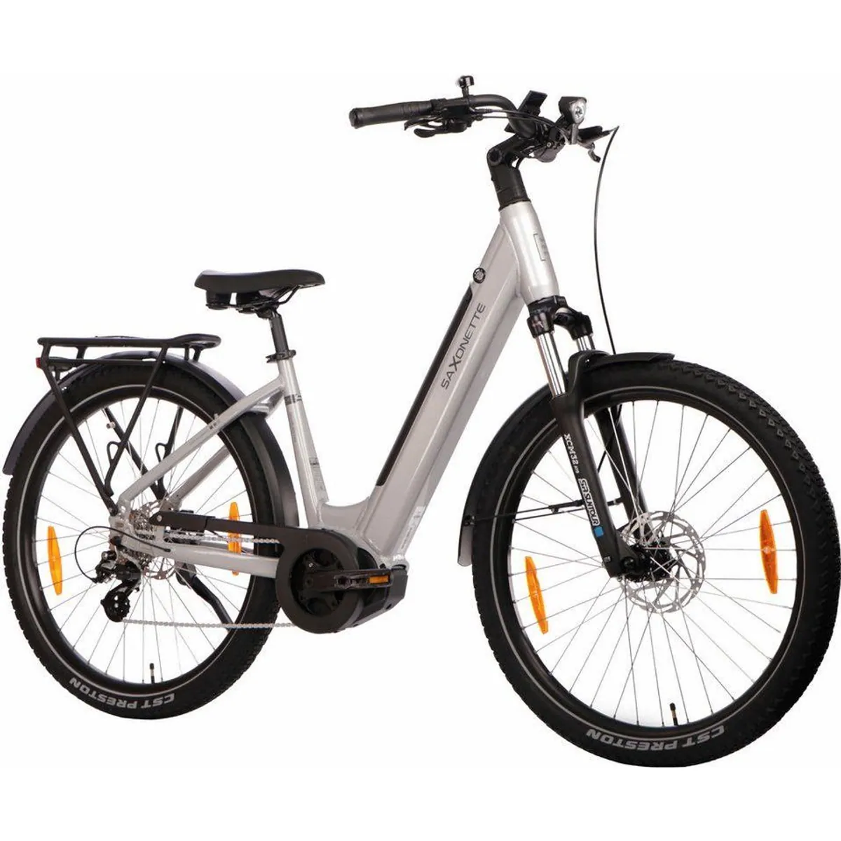 SAXONETTE Deluxe SUV Easy E-Bike, 8 Gänge, Ananda M60 Mittelmotor, 522 Wh Akku 2