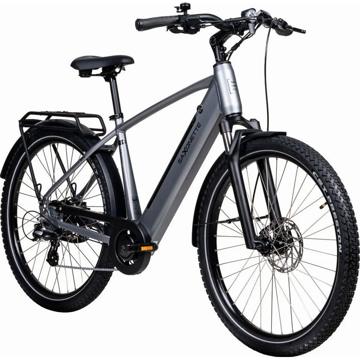 SAXONETTE X-Road 5.2 E-Bike, kraftvoller Heckmotor, 7-Gang Shimano Schaltung 2