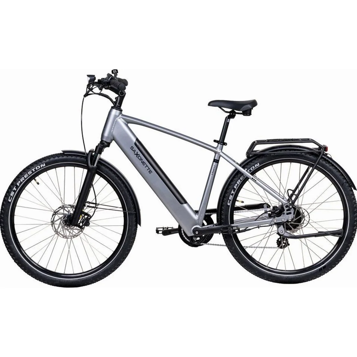 SAXONETTE X-Road 5.2 E-Bike, kraftvoller Heckmotor, 7-Gang Shimano Schaltung 4