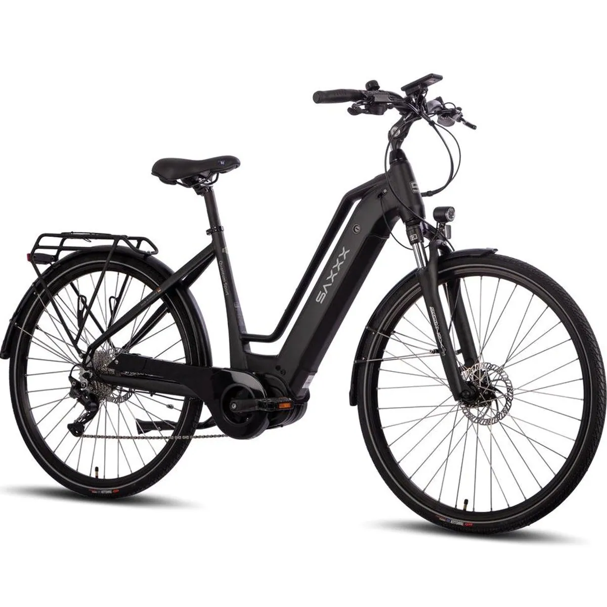 SAXXX E-Bike Cityrad 28 Zoll, 80Nm Mittelmotor, 100km Reichweite