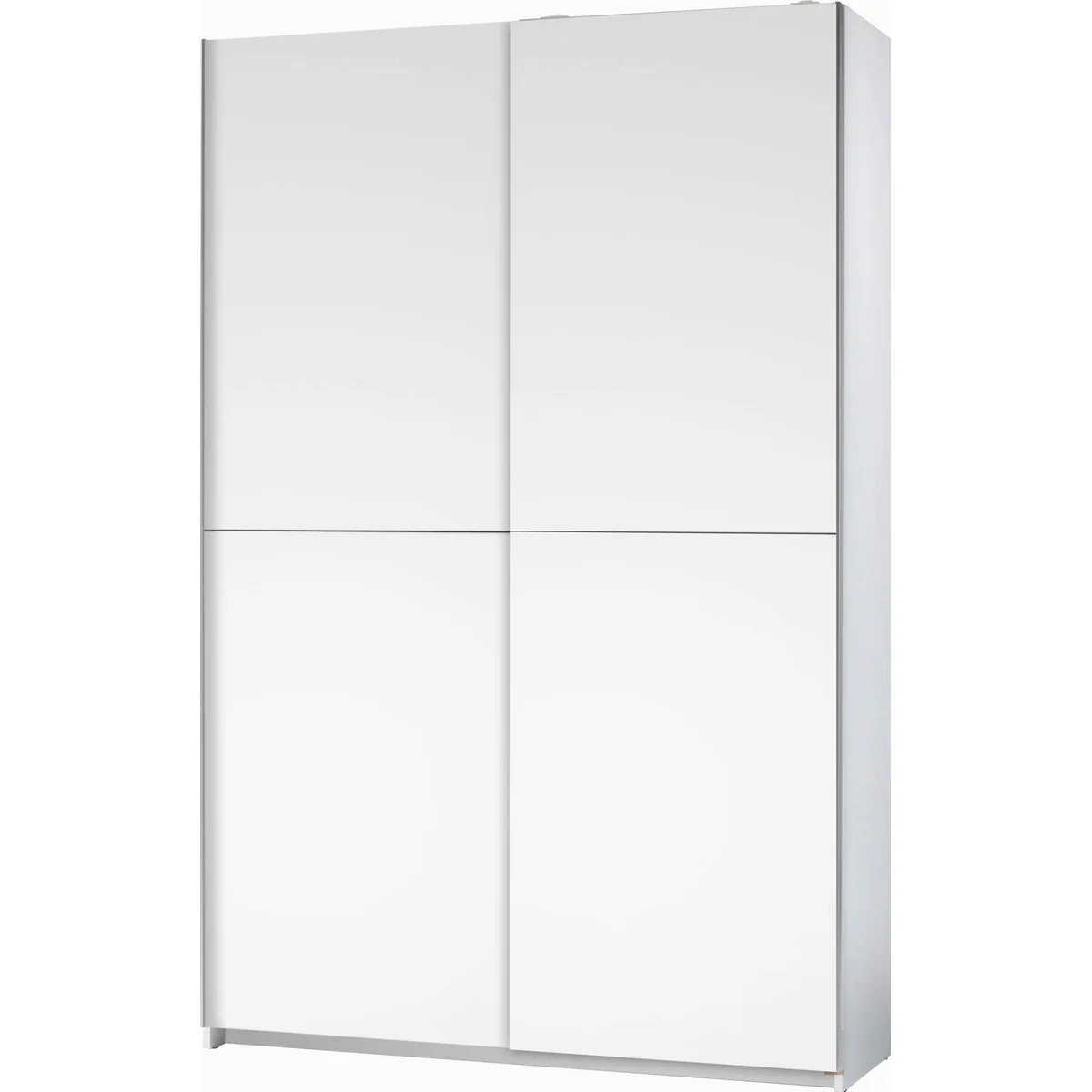Schlafkontor Schwebetürenschrank Heimo, platzsparend und funktional — 6 Böden, ausziehbare Kleiderstange, zeitloses Design 2