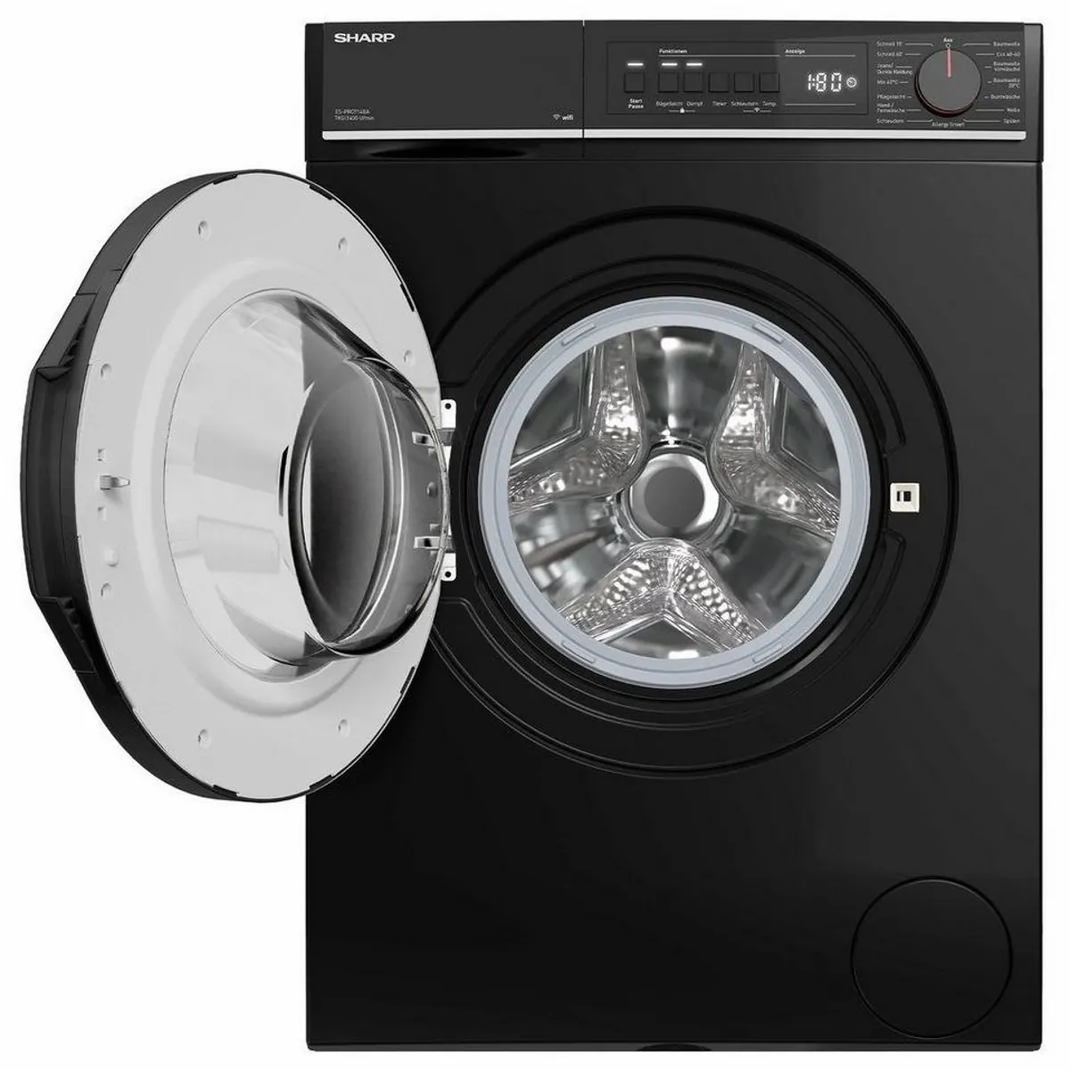 Sharp ES-PRO714BA-DE Waschmaschine, 7 kg, 1400 U/min, AquaStop, AllergySmart 4