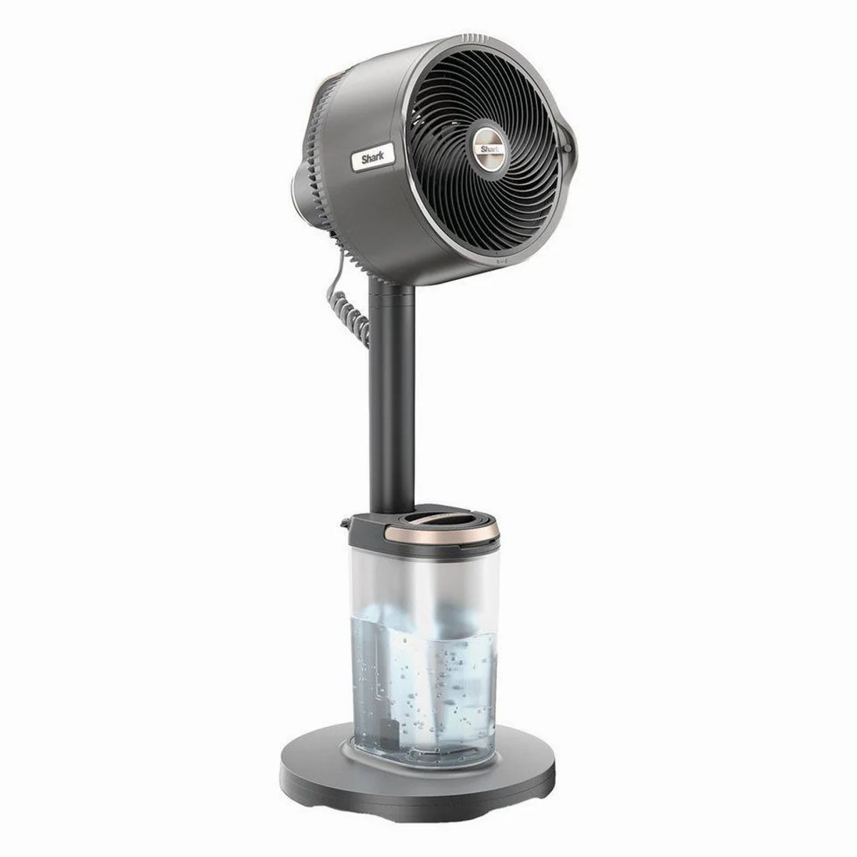 Shark FlexBreeze Pro Mist Standventilator, tragbar, sprühnebel-funktionierend, leise — max. 150 Zeichen
