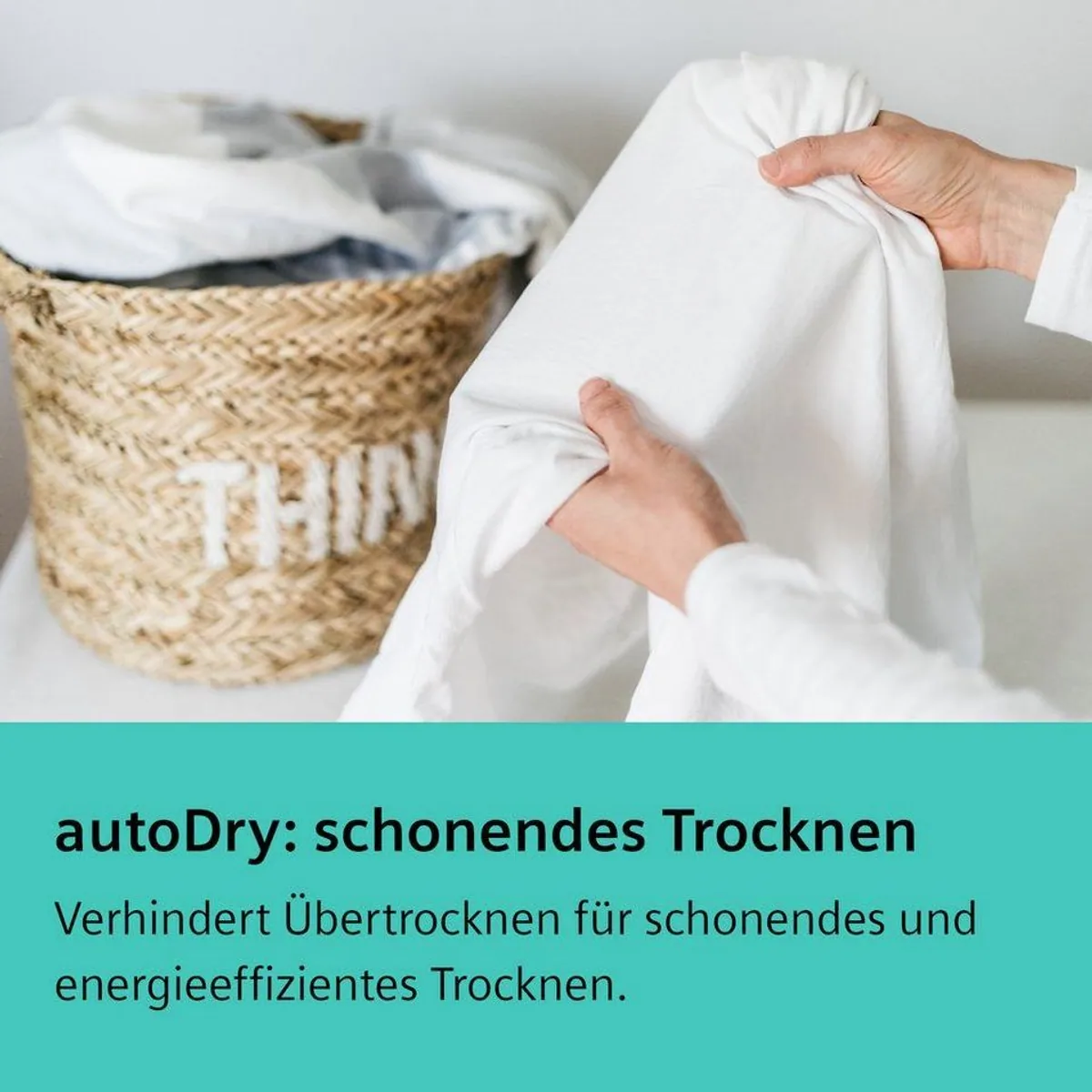 SIEMENS Wärmepumpentrockner WQ35G2D00, selbstreinigender Kondensator, AutoDry, 8 kg Fassungsvermögen 4