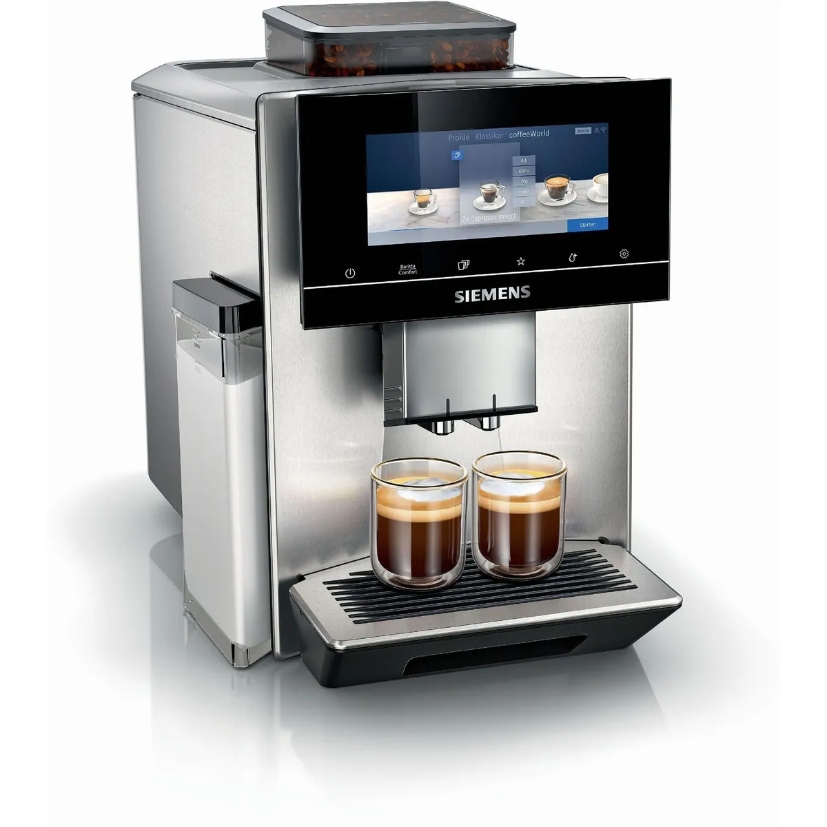 SIEMENS EQ900 TQ903D43 Kaffeevollautomat, intuitives TFT-Display, Geräuschreduzierung, App-Steuerung 2