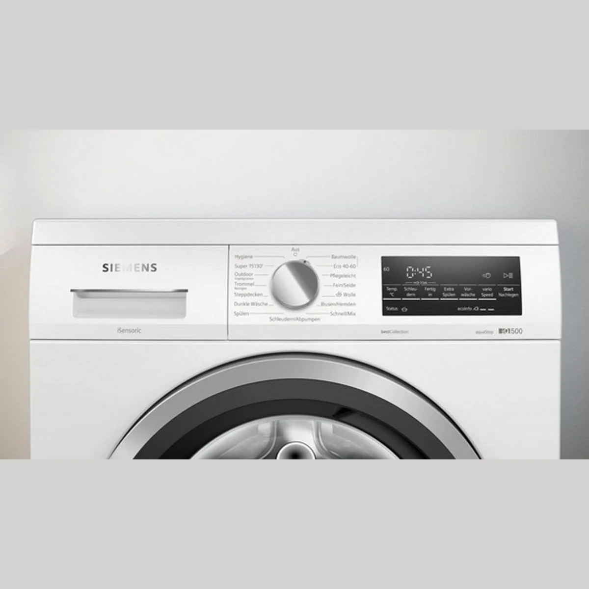SIEMENS iQ500 WU14UTG1 Waschmaschine, 8 kg, 1400 U/min, varioSpeed, softTrommel 3