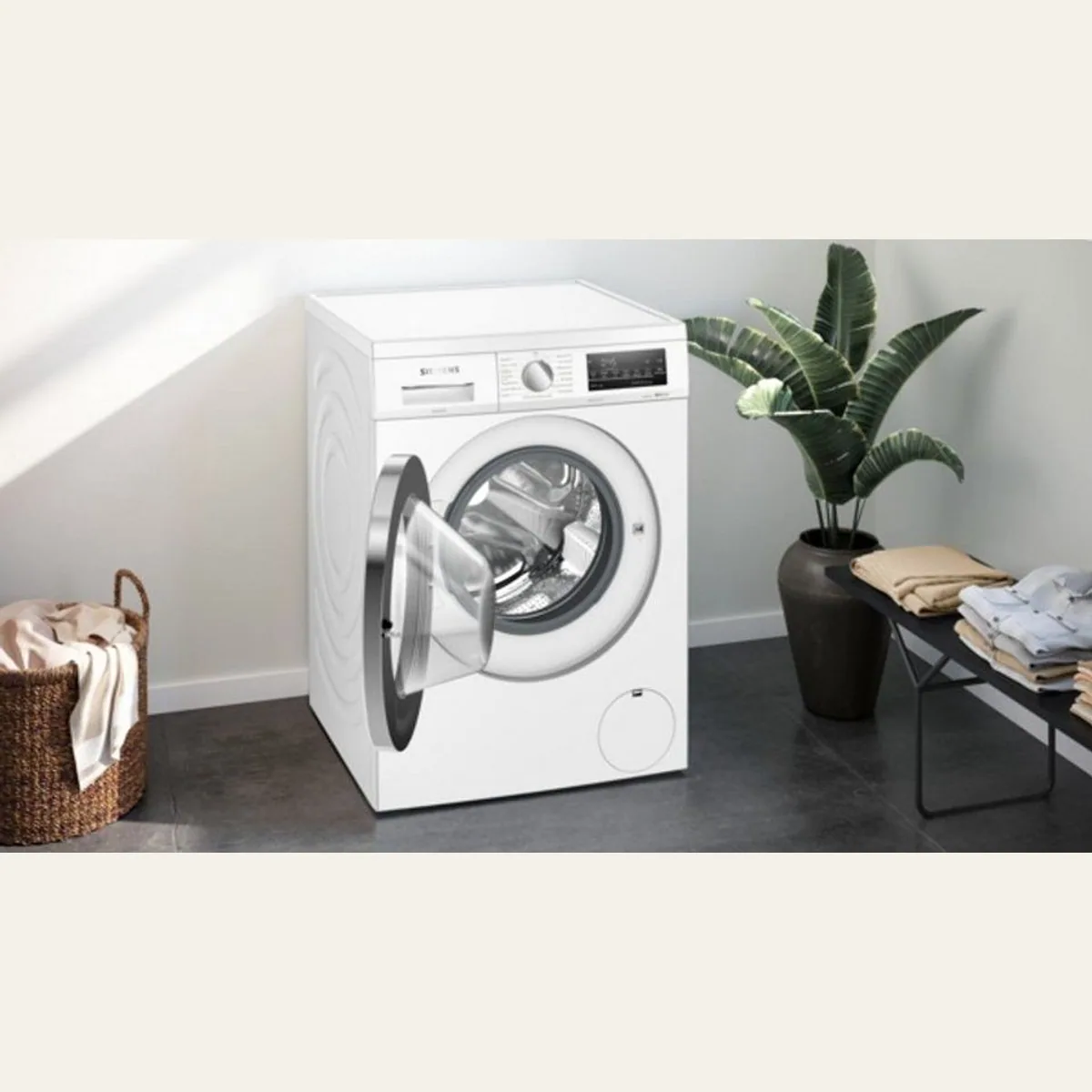 SIEMENS iQ500 WU14UTG1 Waschmaschine, 8 kg, 1400 U/min, varioSpeed, softTrommel 4