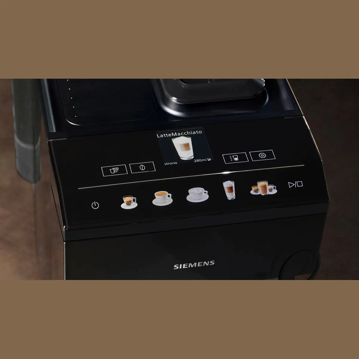 Siemens EQ500 Kaffeevollautomat, vielseitige Kaffeespezialitäten, OneTouch-Funktion, intuitives Farbdisplay 3