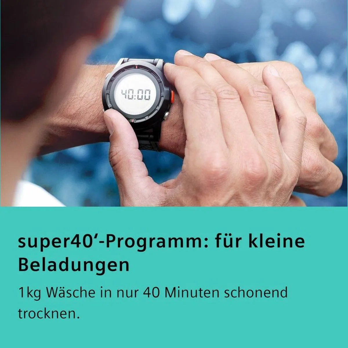 SIEMENS Wärmepumpentrockner iQ700 WQ45B2B40, selbstreinigender Kondensator, 9 kg Fassungsvermögen, autoDry 4