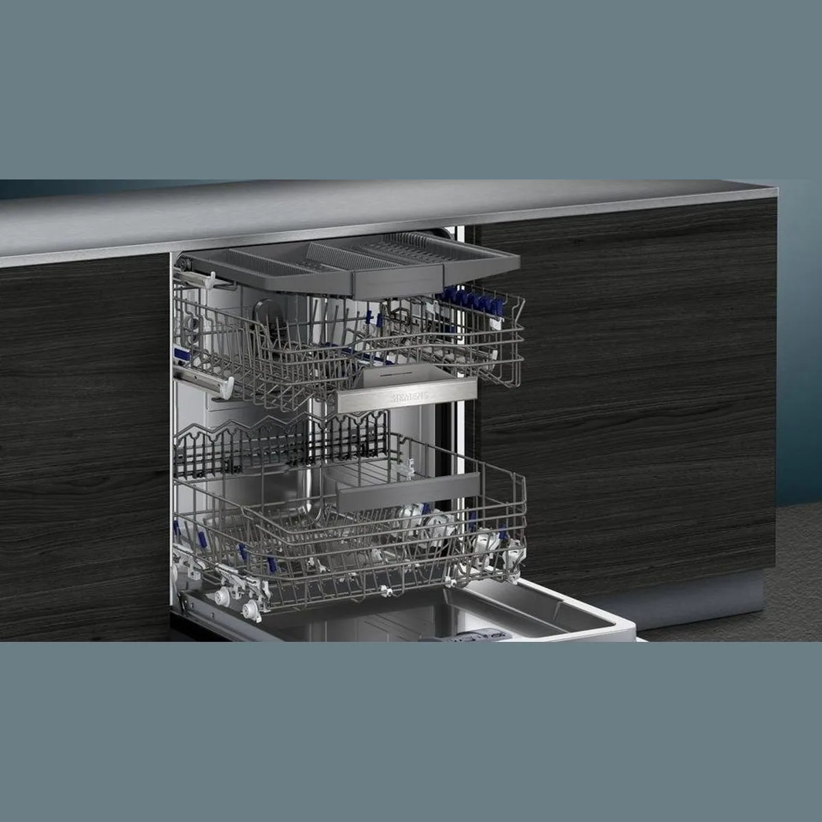 SIEMENS iQ500 Geschirrspüler, 14 Maßgedecke, flexible Körbe & varioSpeed 5