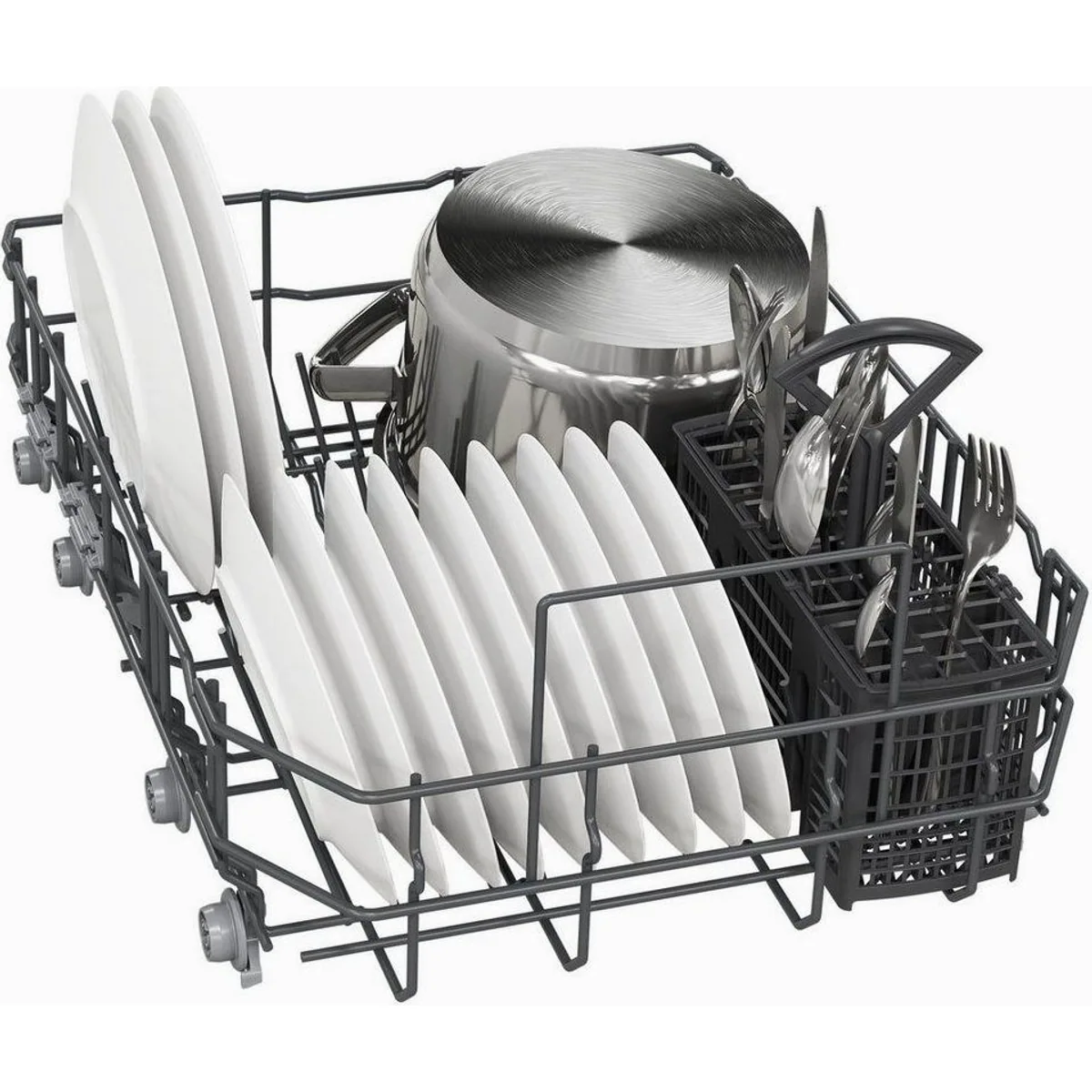 SIEMENS iQ100 Geschirrspüler SR61HX16KE, 10 Maßgedecke, InfoLight-Funktion 5