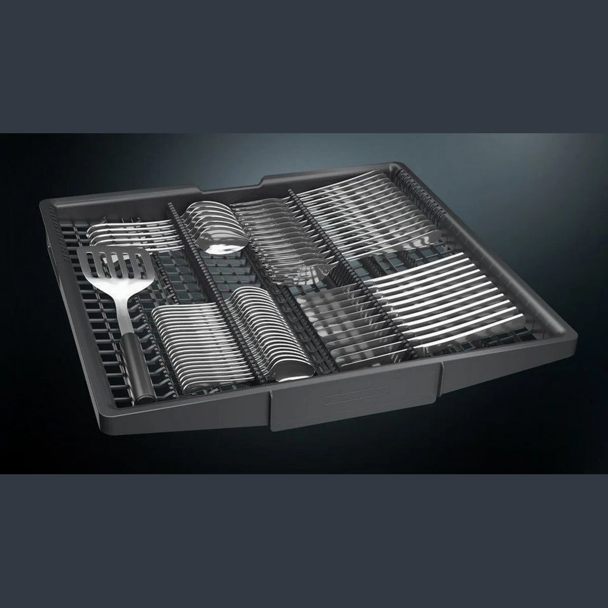 SIEMENS iQ300 SN23EC03ME Standgeschirrspüler, 14 Maßgedecke, flexible Körbe, automatische Türöffnung 2