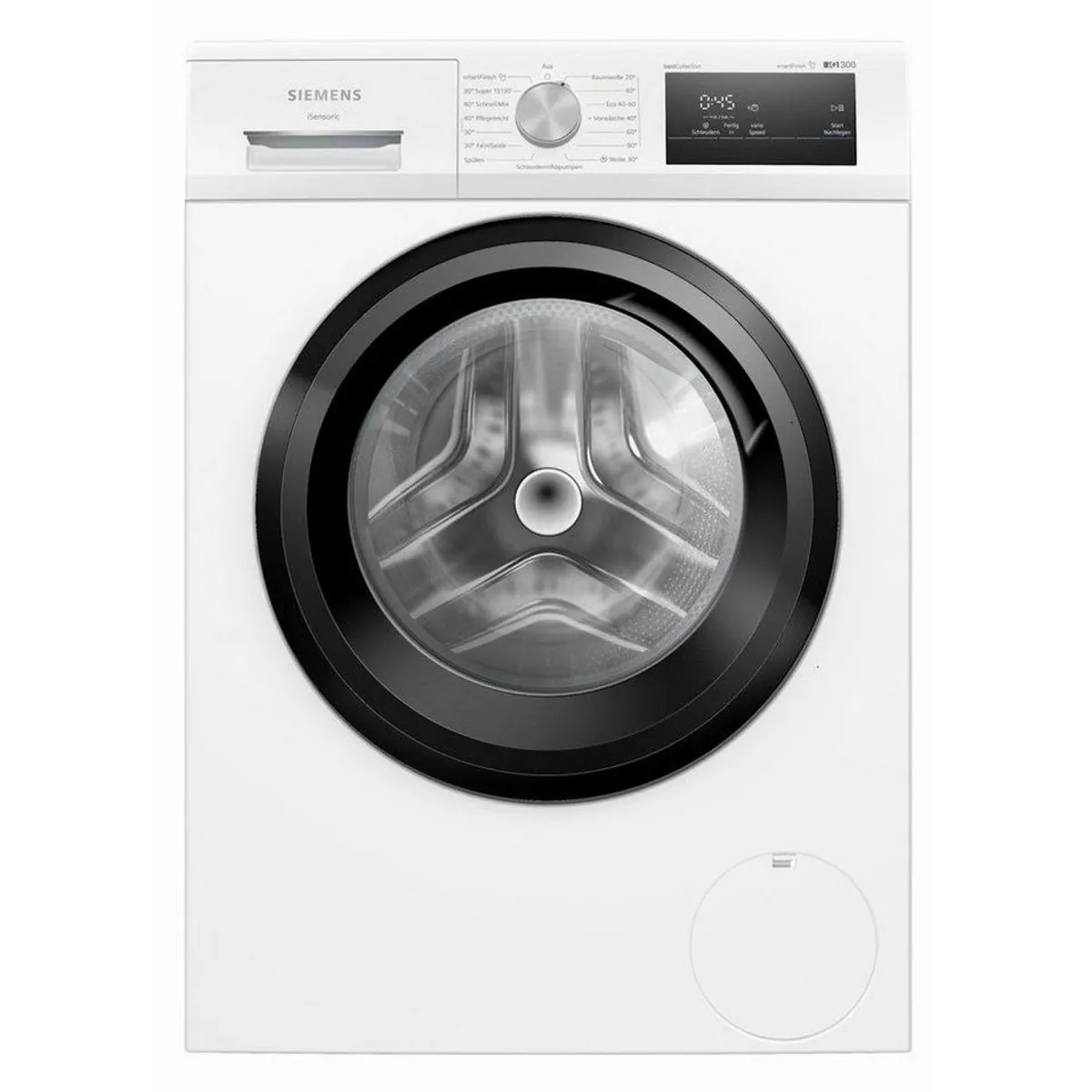 SIEMENS WM14N0G4 iQ300 Waschmaschine, 8 kg, 1400 U/min, Beladungssensor, iQdrive Motor