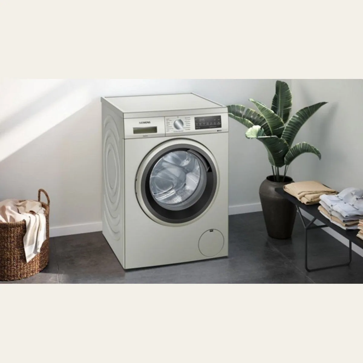 SIEMENS iQ500 WU14UTS8 Waschmaschine, 9 kg, 1400 U/min, unterbaufähig 2